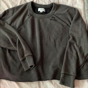 Cropped sweater